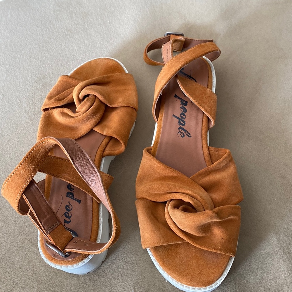 Free People Brown Sandal
